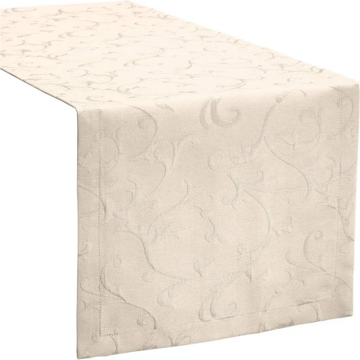 Erwin Müller Tischdecke Tischläufer "Düsseldorf", bügelfrei Uni – Bild 5