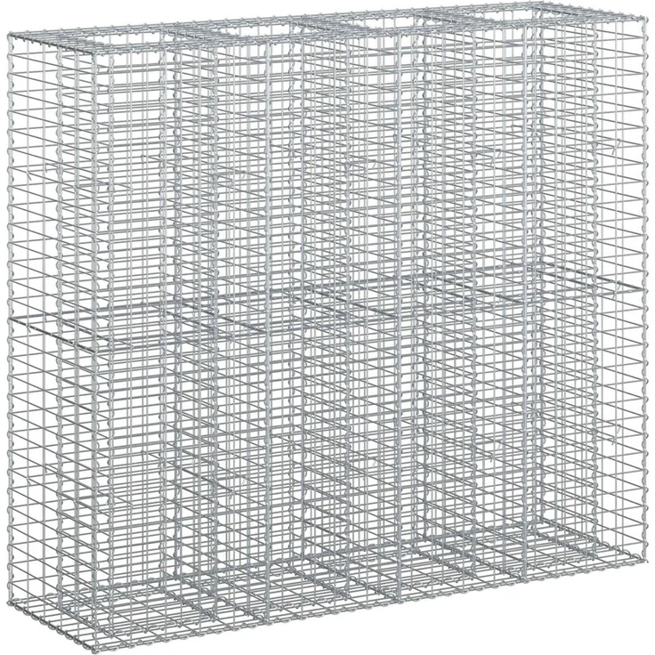 vidaXL Gabionen-Hochbeet 2 stk. 170 x 50 x 150 cm Verzinkter Stahl 3422234 – Bild 2