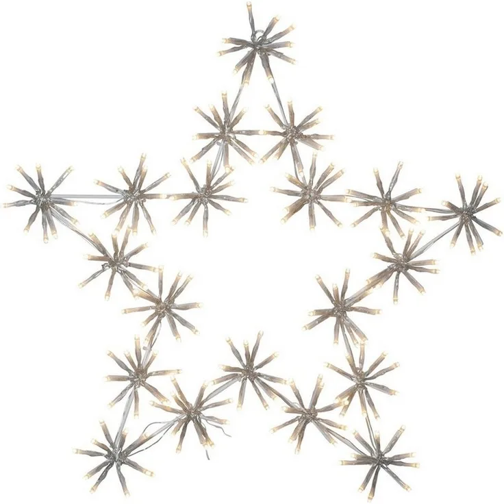 Star LED-Silhouette 'Flower, 200 ww LED
