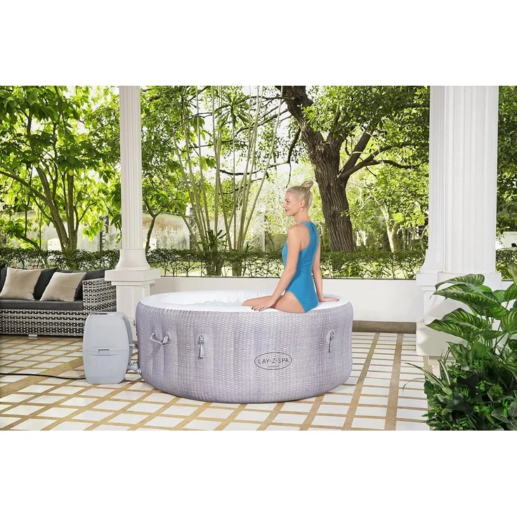 LAY-Z-SPA® Whirlpool 'Cancun AirJet™', Ø 180 x 66 cm, rund – Bild 4