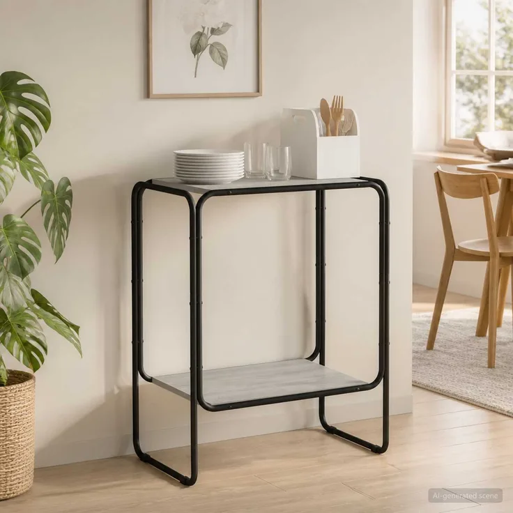 vidaXL Sideboard Sonoma-Grau 60 x 38 x 75 cm Holzwerkstoff 8007957