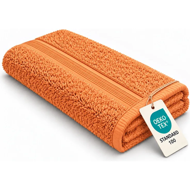 Exklusiv Heimtextil Handtuch Frottier 500 g/m² 50 x 100 cm Terrakotta