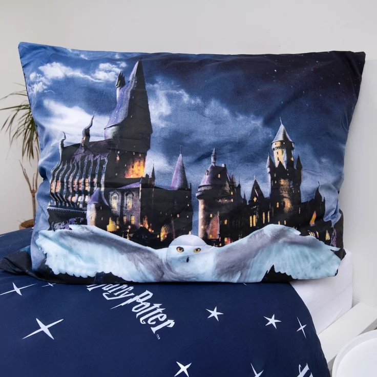 Harry Potter Bettwäsche-Set Mikrofaser 140 × 200 cm + 70 × 90 cm mit Reißverschluss – Bild 4