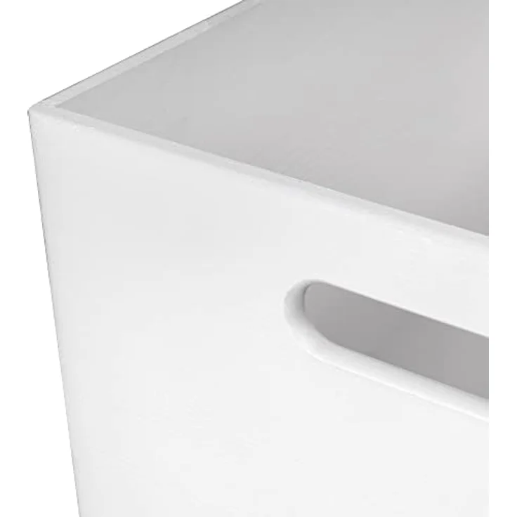Creative Deco Holzkiste Obstkiste Korb 40 x 30 x 24 cm (1cm) mit Griffen ohne Deckel, Hölzernen Kasten Holzbox Kiste – Bild 9