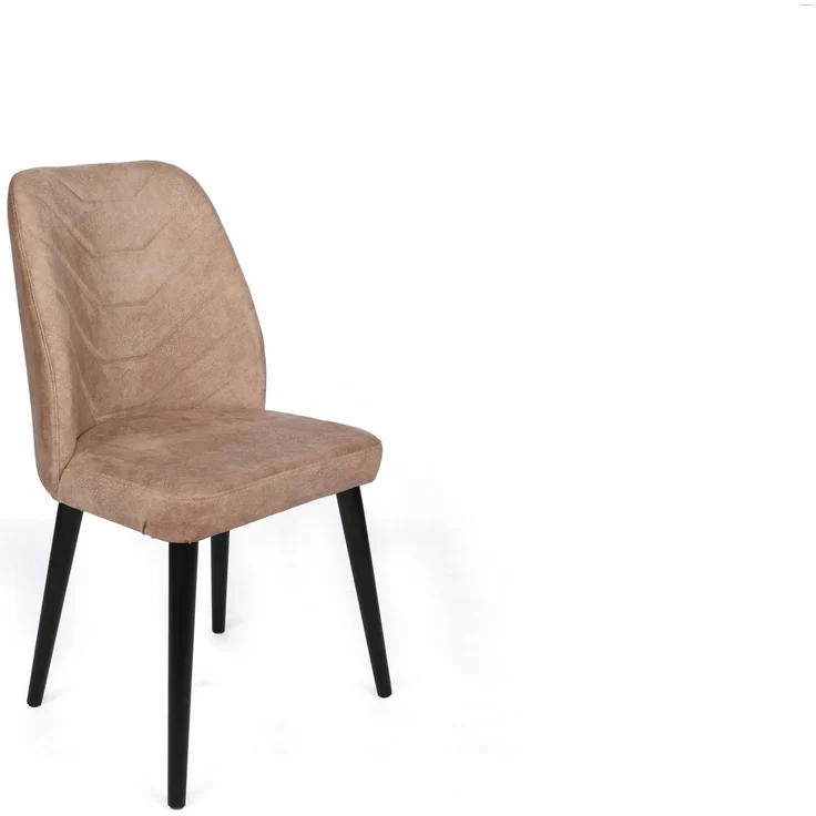 Skye Decor 'Dallas-523 V4' Stuhlset (4-teilig), Nerz / Schwarz, 50 x 90 x 49 cm – Bild 2