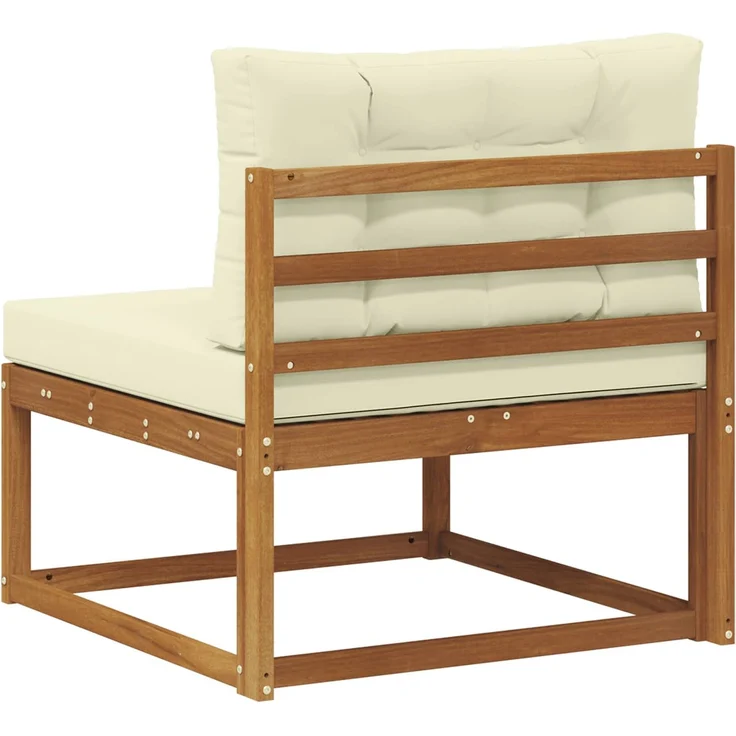 vidaXL Outdoor Mittelsofa Natur 900532 – Bild 5