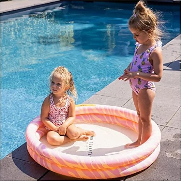 Swim Essentials Pool Swim Essentials Swimming Pool 100 cm Pink Zebra 100x17 cm – Bild 2