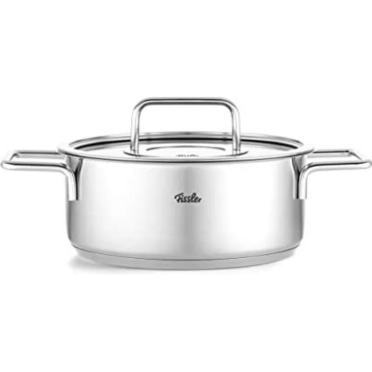 Fissler Bratentopf Fissler Pure Collection, Edelstahl 18/10 (1-tlg), Made in Germany – Bild 3