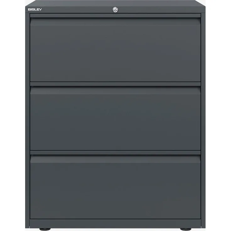 Hängeregistraturschrank Essentials, 3 Hängeregistratur à H 304 mm, Farbe anthrazitgrau