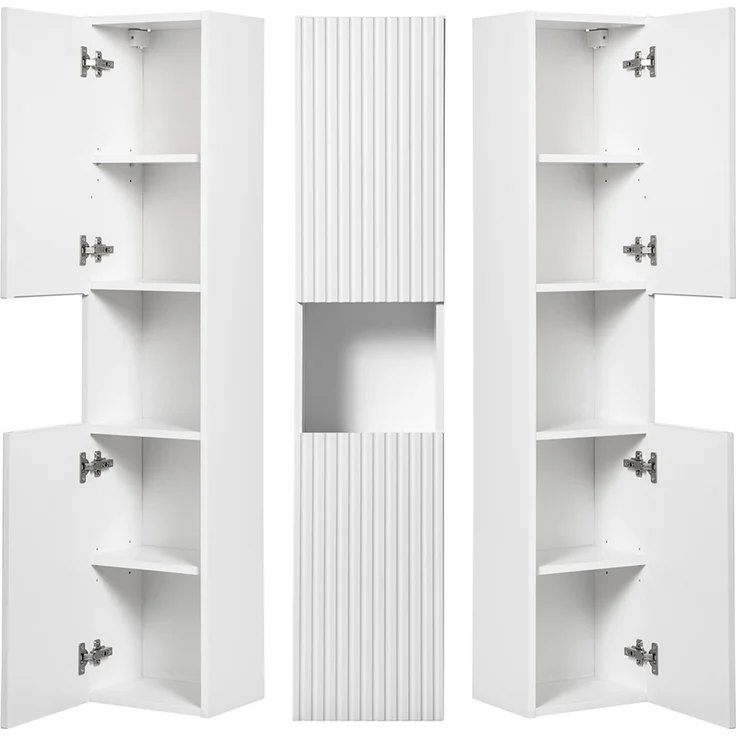 Hochschrank, weiß, NEWPORT-56-WHITE – Bild 3