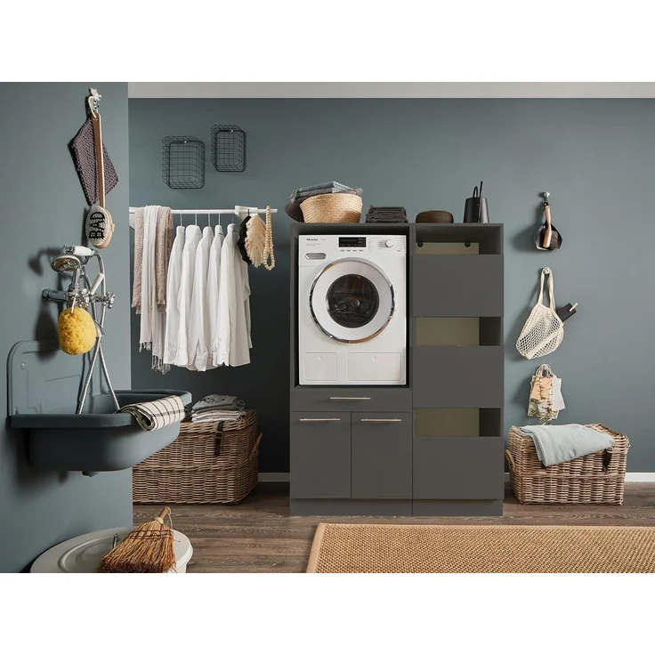 Laundreezy Mehrzweckschrank-Set LAUNDREEZY LDSK4, Breite 117,5 cm – Bild 2