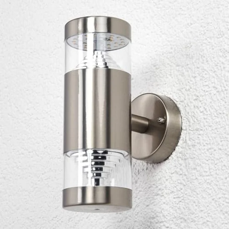 Lindby Außen-Wandleuchte Lanea, LED 9 W gesamt, warmweiß – Bild 3