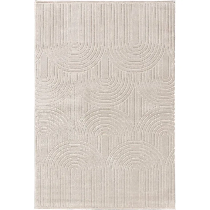 benuta Teppich Claire, rechteckig, Höhe: 6 mm, Teppich Wohnzimmer, Esszimmer, Schlafzimmer, Flur, Boho, Pflegeleicht