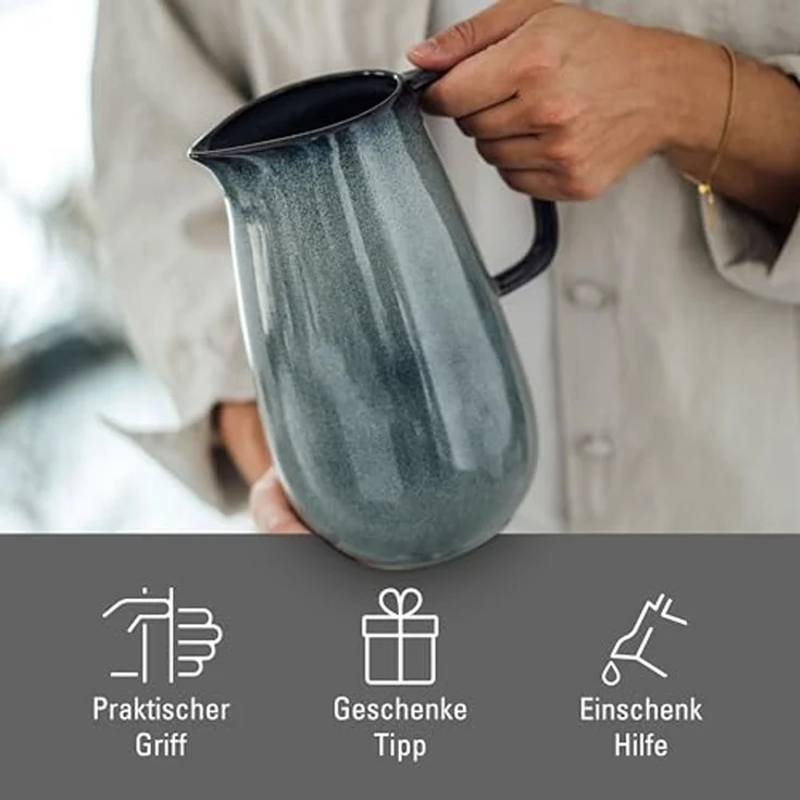 like. by Villeroy & Boch - Lave Gris Krug Grau – Bild 7