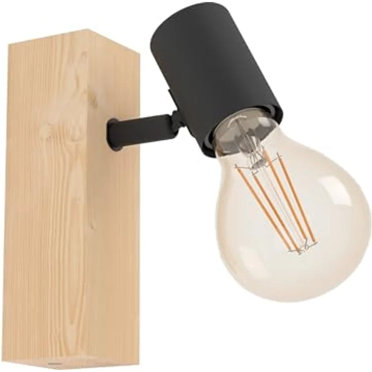 Eglo 98111 Spotleuchte LED TOWNSHEND 3 braun, schwarz L:16,5cm B:5cm – Bild 2