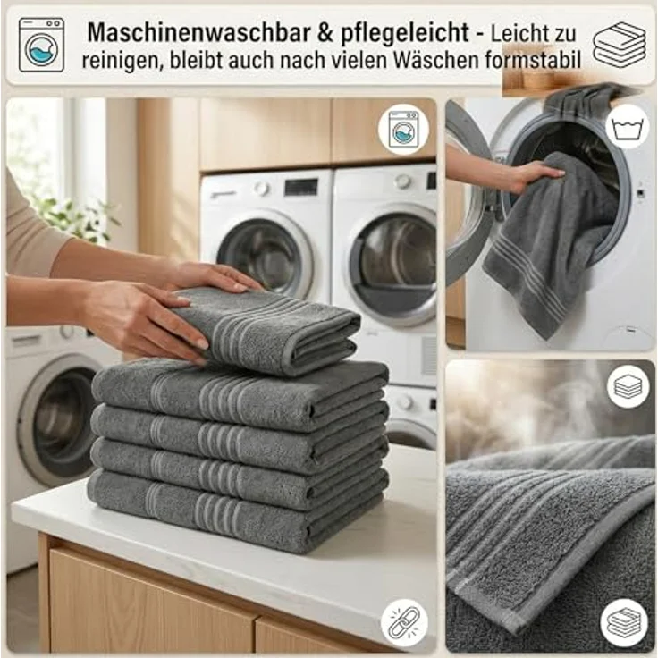 Betz Strandtuch Betz XXL Badetuch LINES Saunahandtuch Liegetuch 90x180 cm, 100% Baumwolle – Bild 8