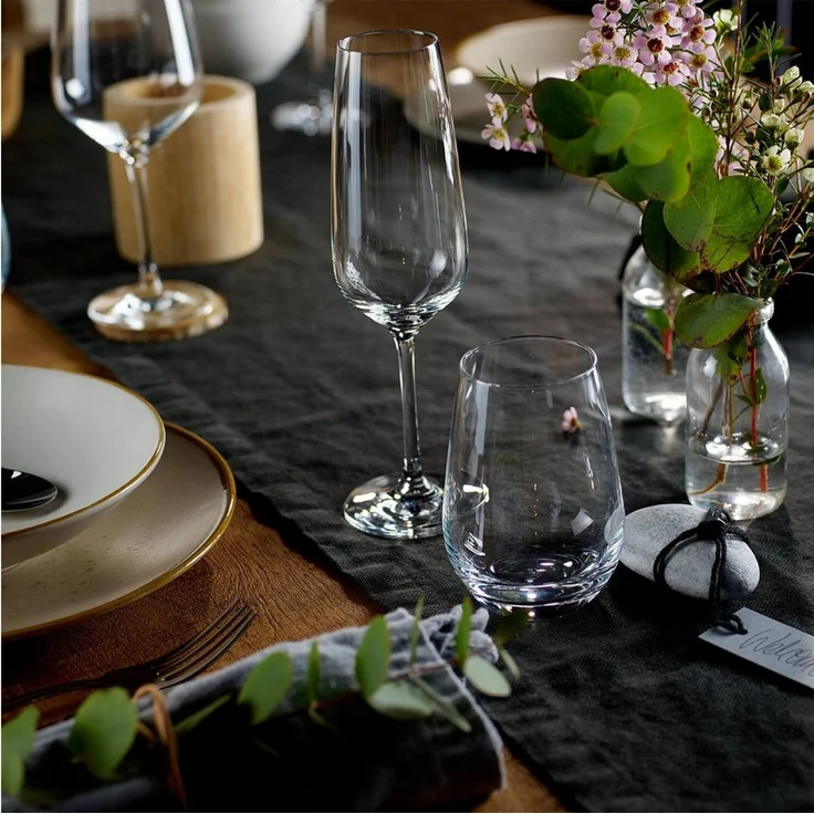 like. by Villeroy & Boch Gläser-Set Essential Sekt-/Champagnerglas, 4-tlg, Kristallglas – Bild 3