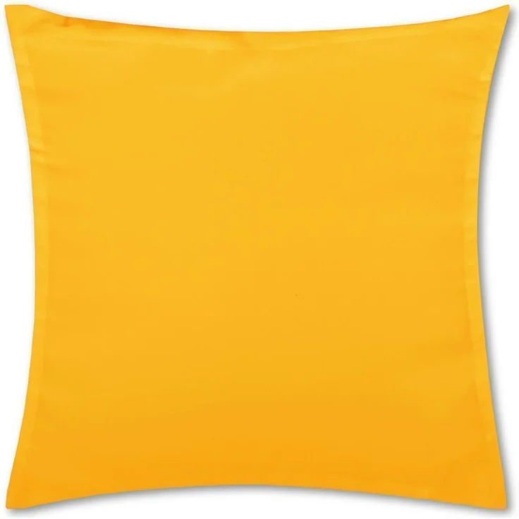 Kissenhülle Dekokissen Kissenbezug Microfaser - viele Größen und Farben Orange 80 x 80 cm – Bild 1