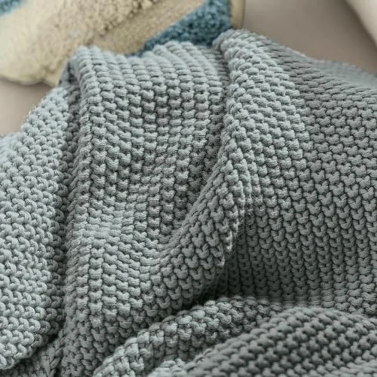 Mirabeau Tagesdecke Plaid Ancy blau – Bild 6