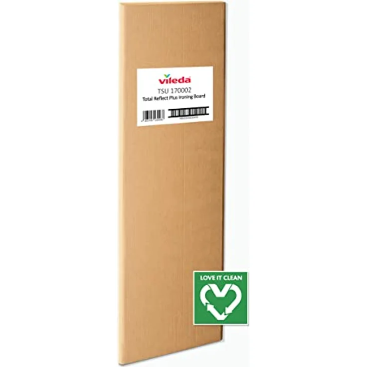 Vileda Total Reflect Plus Bügelbrett, Bügeltisch für Dampfbügelstation, extrabreite Bügelfläche 130x44 cm, höhenverstellbar 80-97cm, Farbe Grau-Lila-Blau – Bild 8