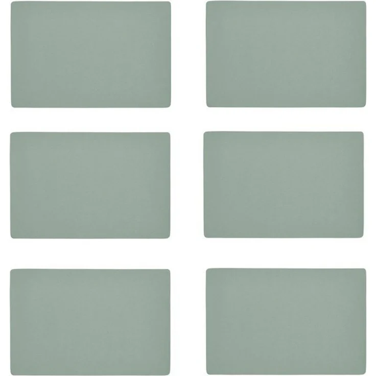 Zeller Present Platzset, (Set, 6-St), Kunstleder, metallic, 30x45 cm – Bild 2