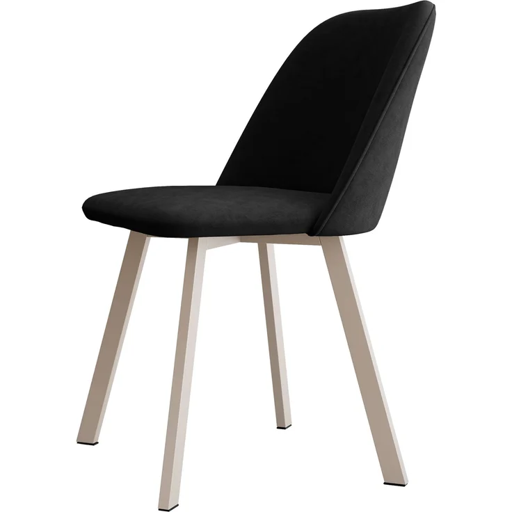 Mirjan24 Polsterstuhl K109 (Farbe: Uttario Velvet 2980), 80 x 58 x 47 cm – Bild 1