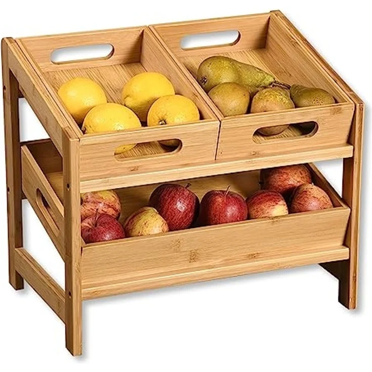 KESPER 5885113 Küchenregal / Ablagefläche aus Bambus – Bild 3