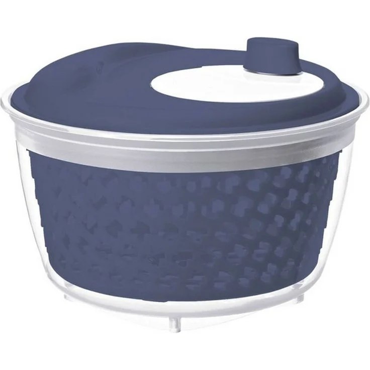 Rotho Salatschleuder FRESH 4,5l l, iris blau – Bild 1