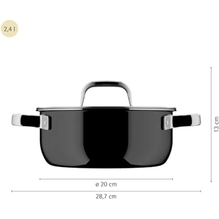 WMF Bratentopf 20cm Fusiontec Mineral Pro Black – Bild 6