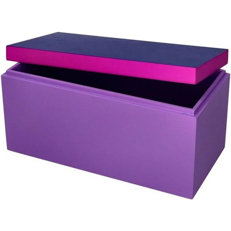 Giftcompany Aufbewahrungsbox Aufbewahrungsbox Neo Rechteckig Lila Blau (13 x 26 x 13 cm) – Bild 2