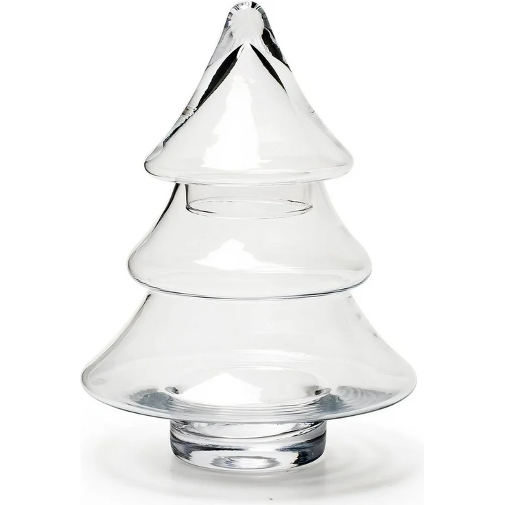 Annastore Vorratsglas Dekoglas Tannenbaum H 28 cm zum Öffnen und Selbstbefüllen Dekorieren – Bild 1