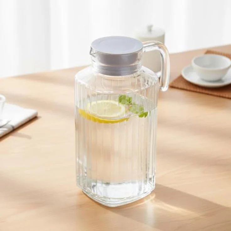 Kanne Luminarc Quadro Wasser Durchsichtig Glas 1,7 L – Bild 3