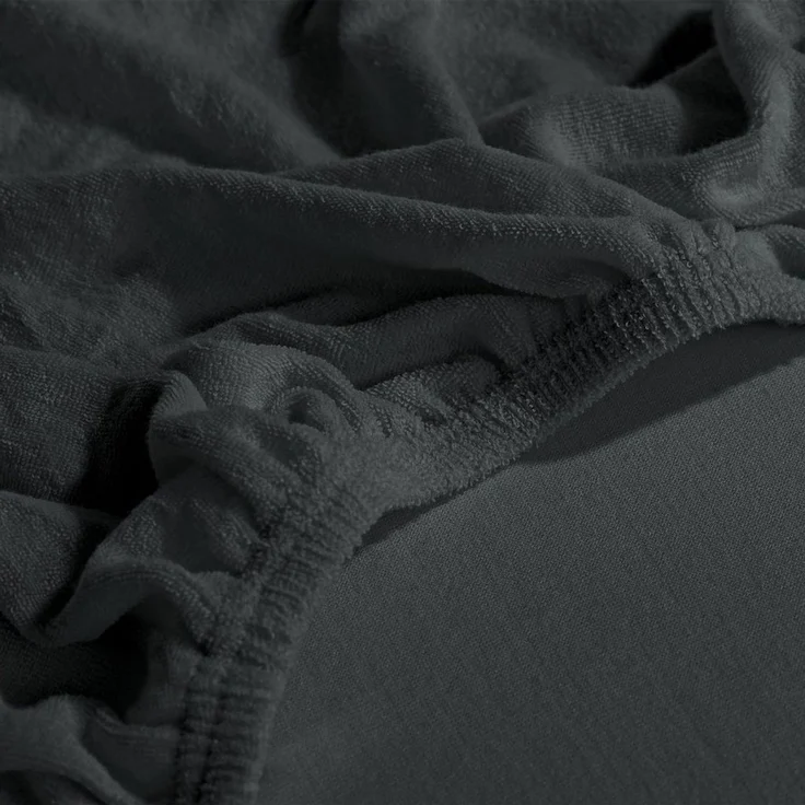 Erwin Müller Spannbettlaken Boxspring-Spannbettlaken "Füssen", Frottee, Gummizug: Rundumgummi, (1 Stück), Frottee-Stretch Uni – Bild 3