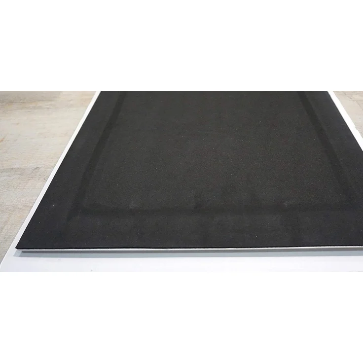 ASTRA Fußmatte Exclusiv Mat, rechteckig, Höhe: 13 mm, Schmutzfangmatte, strapazierfähig, Aluminium Rahmen – Bild 2