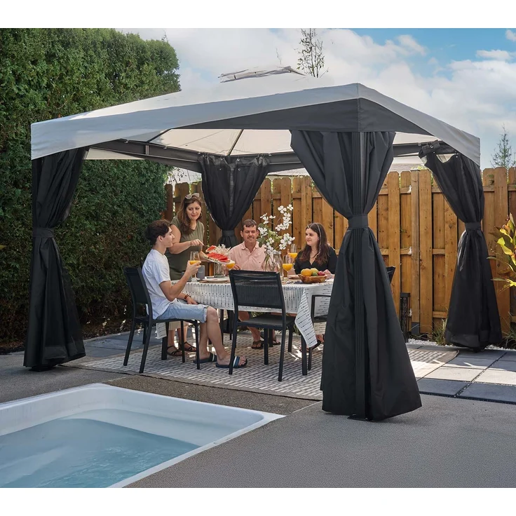 Sojag Malta 1014 | Alu Pavillon 3x4 m | mit – Bild 1