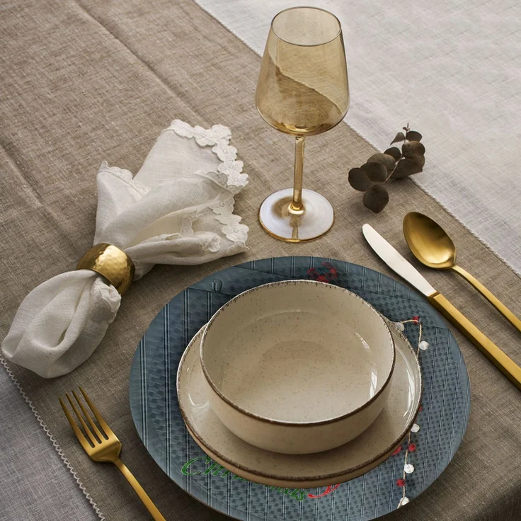 Hermia Concept '3082Supla' Tischset, Mehrfarbig, Ø 37 cm – Bild 3
