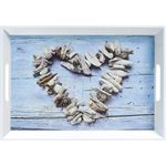 ZELLER PRESENT Melamintablett Herz