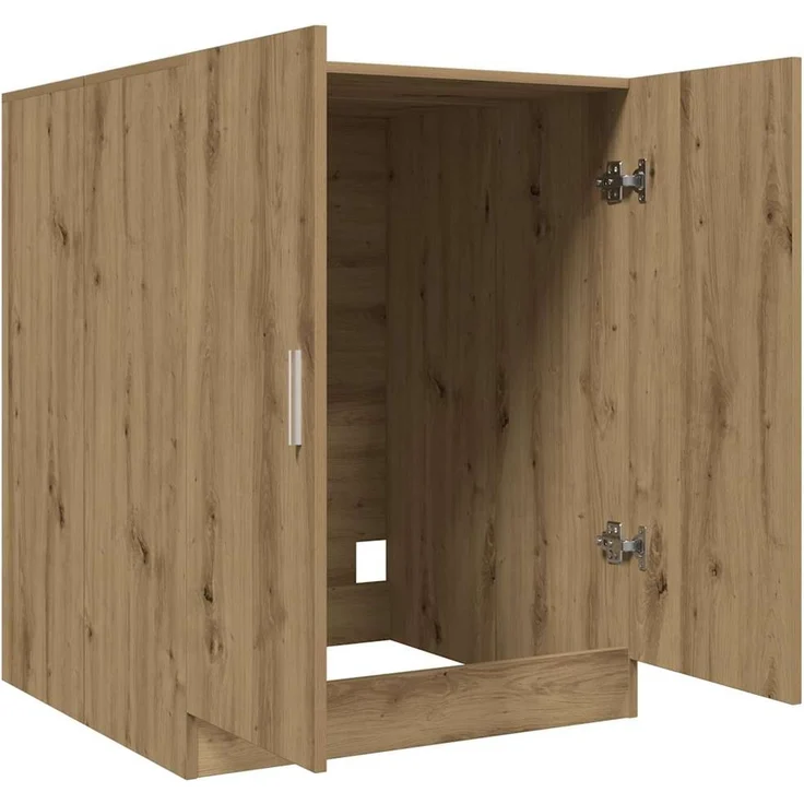 vidaXL Waschmaschinenschrank Artisan-Eiche 70,5x71,5x91,5 cm 856641 – Bild 6
