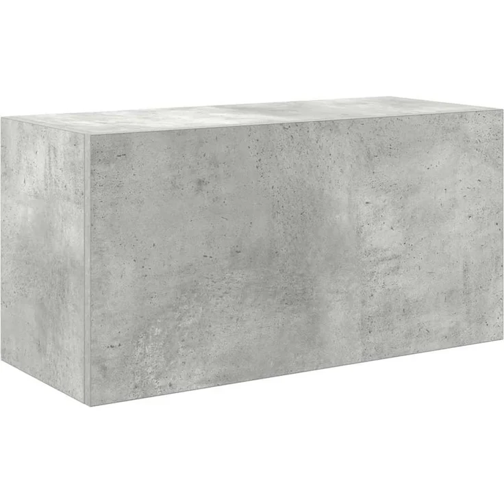 Bad-Wandschrank Betongrau 60 x 25 x 30 cm Holzwerkstoff – Bild 2