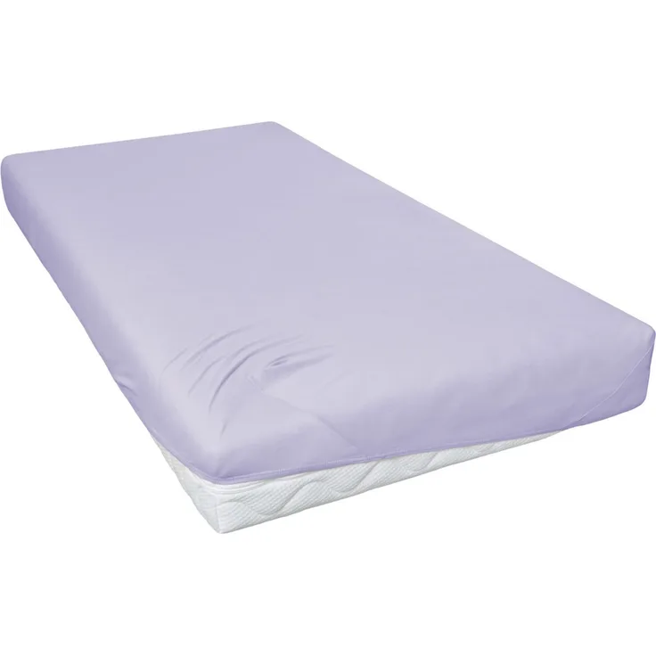 Hahn Haustextilien Jersey-Spannlaken Basic Größe 140-160x200 cm Farbe lavendel