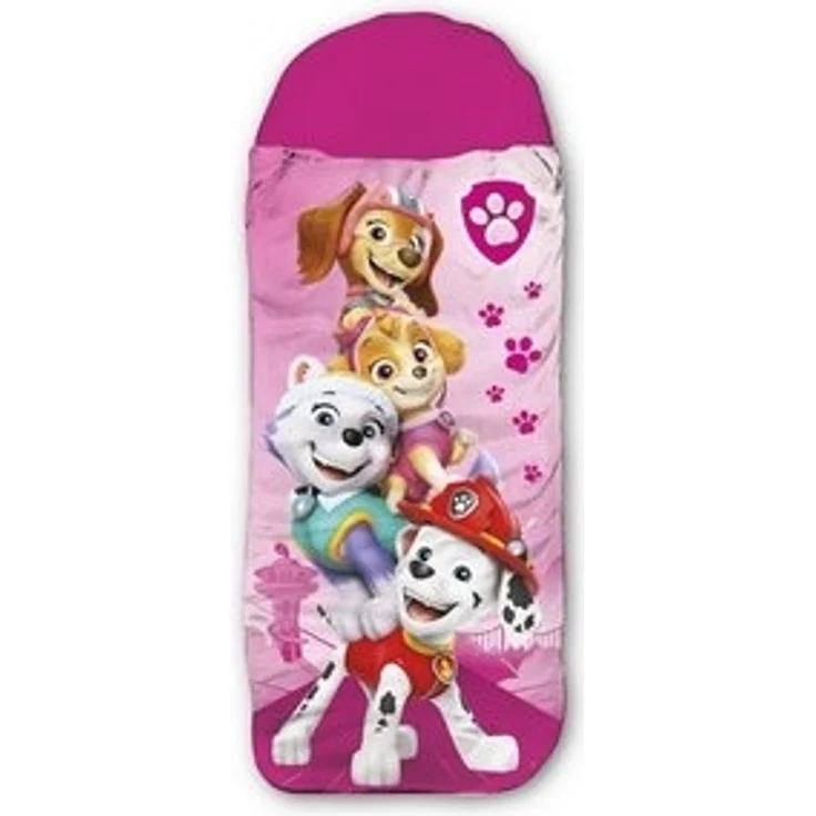 BERONAGE Kinderschlafsack Paw Patrol Kinder-Schlafsack Pink (1 tlg), 140 cm + 30 cm (Kapuze) x 70 cm – Bild 6