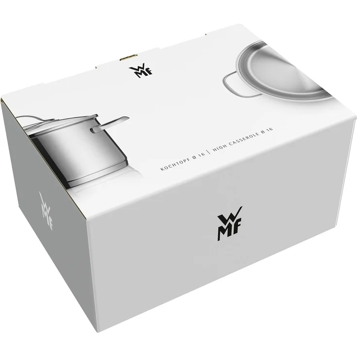 WMF Bratentopf Aparto, Cromargan Edelstahl rostfrei 18/10 (Glasdeckel, Induktion V 1,4l, kleiner Topf (16 cm), poliert, unbeschichtet, induktionsgeeignet – Bild 8