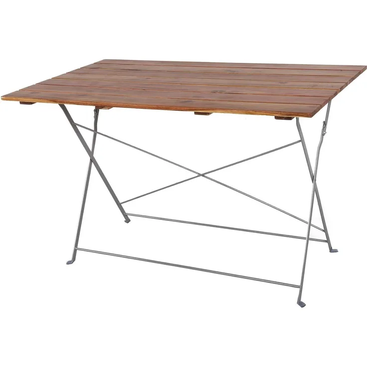 Biergarten Tisch Gartentisch Klapptisch 120 x 60 cm Akazie