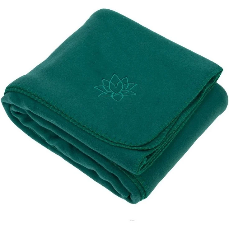 Wohndecke Yogadecke ASANA BLANKET dunkelgrün, bodhi – Bild 5