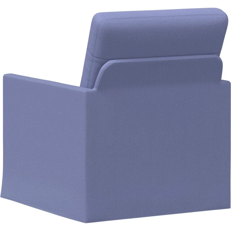 vidaXL Einzelsofa Jeans blau 70 x 81 x 82 cm Stoff 42041019 – Bild 4