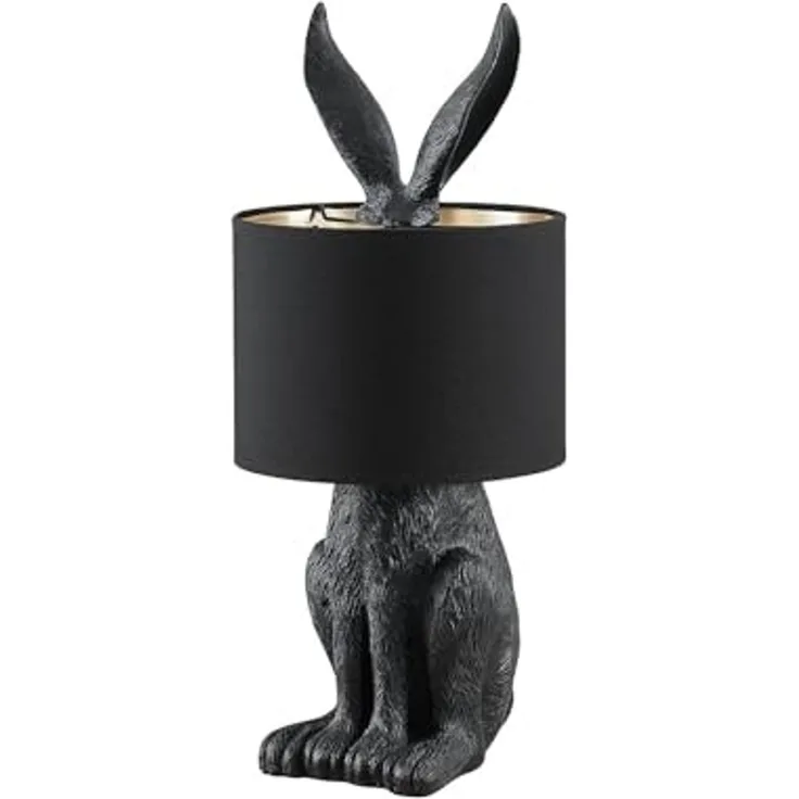 Lindby Tischleuchte Lorentina, Schwarz IP20, 1 x 15 W LED