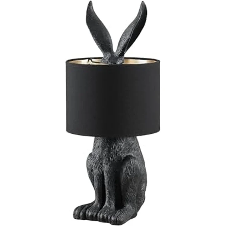 Lindby Tischleuchte Lorentina, Schwarz IP20, 1 x 15 W LED – Bild 1