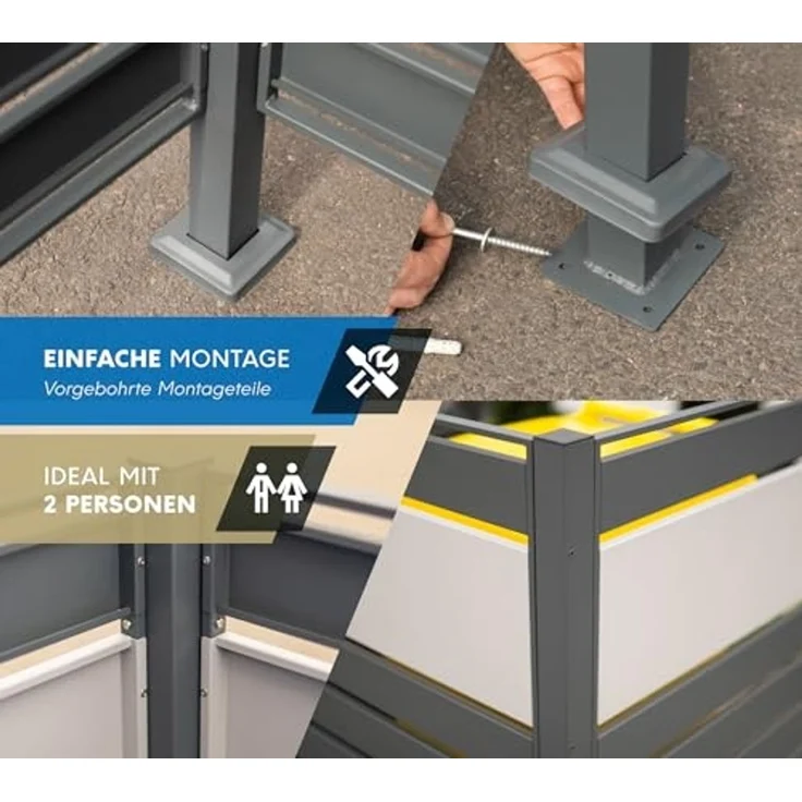 Westmann Metall Mülltonnenverkleidung Planum | – Bild 5