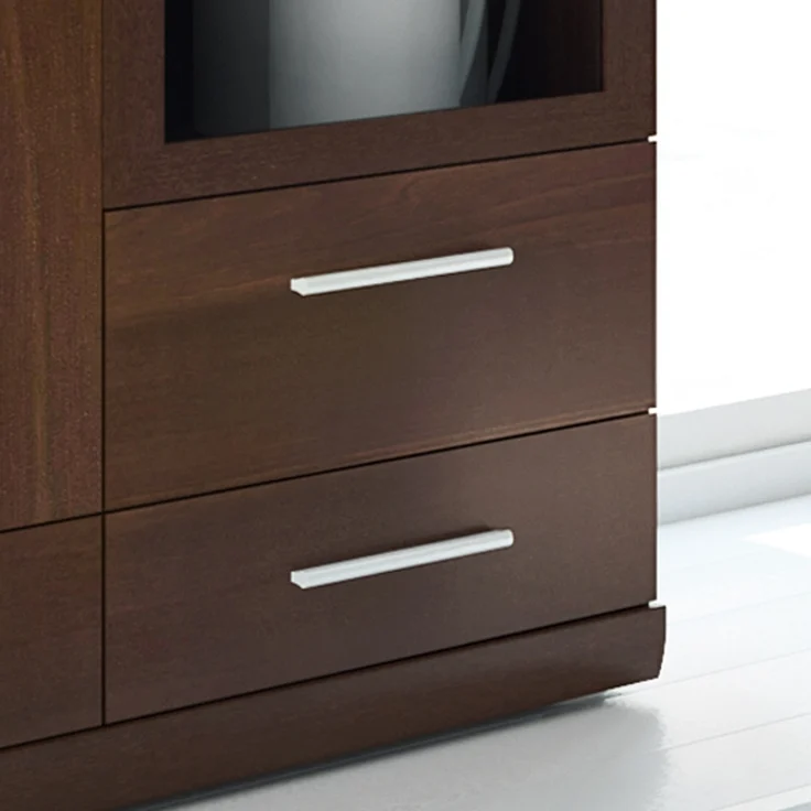 Highboard 80 cm Nussbaum IMPERIA-129 – Bild 2