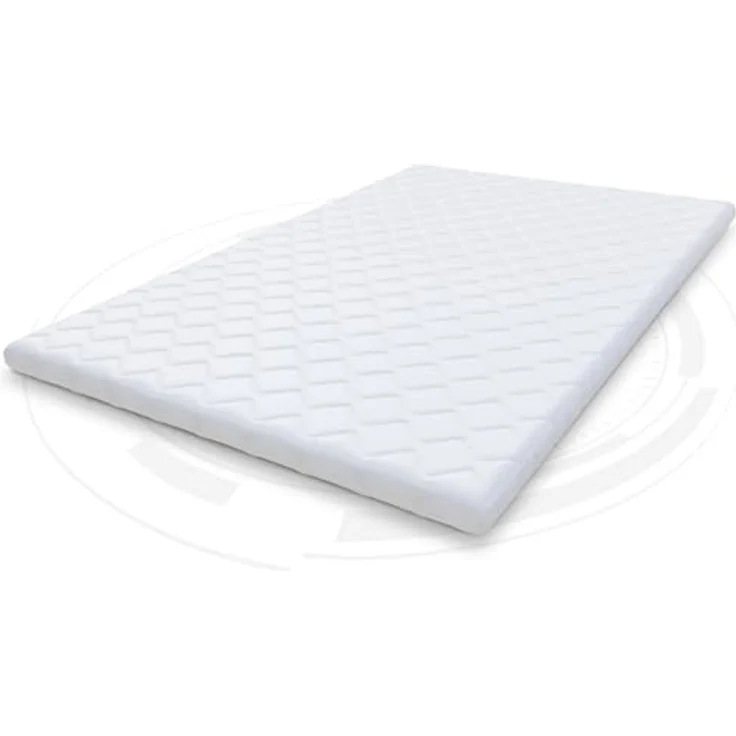 FDM Topper Latex MAX 100x200 cm, Matratzenauflage mit 5 cm Latexschaum H3, antiallergischer abziehbarer Bezug, atmungsaktiv und orthopädisch unterstützend – Bild 2